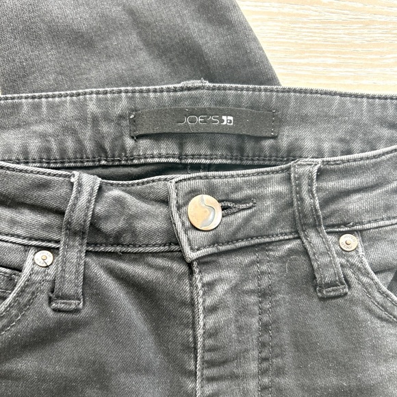 Joe’s black denim with distressed at the bottom - Picture 3 of 3